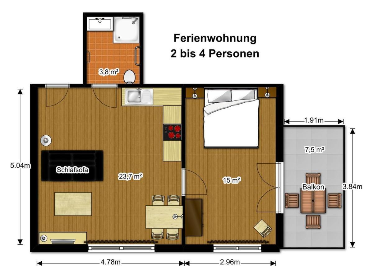 B & B Gmeineck Seeboden Ngoại thất bức ảnh